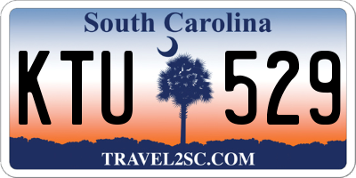 SC license plate KTU529