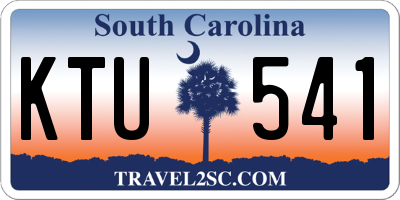 SC license plate KTU541