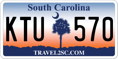 SC license plate KTU570