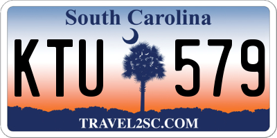 SC license plate KTU579
