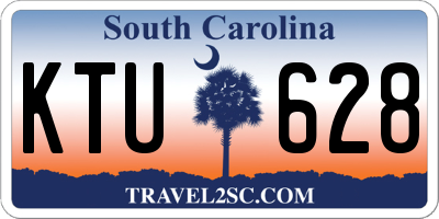 SC license plate KTU628