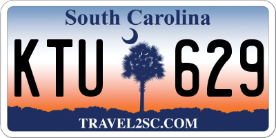 SC license plate KTU629