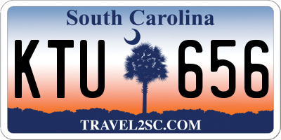 SC license plate KTU656