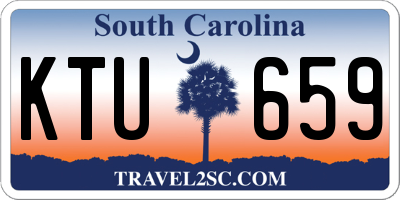 SC license plate KTU659