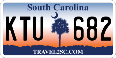 SC license plate KTU682