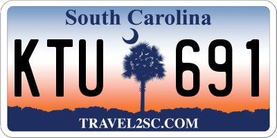 SC license plate KTU691