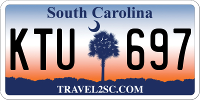 SC license plate KTU697