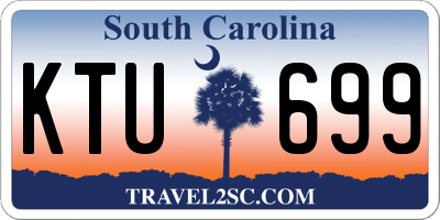 SC license plate KTU699