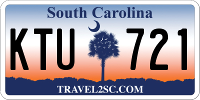 SC license plate KTU721