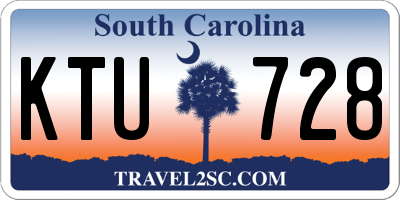 SC license plate KTU728