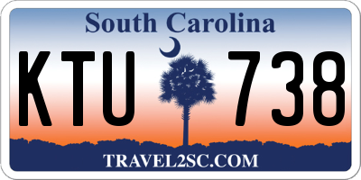 SC license plate KTU738