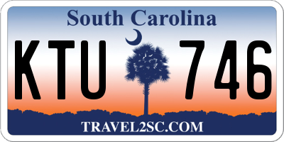 SC license plate KTU746