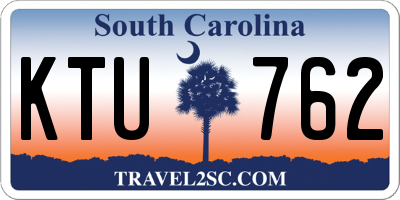 SC license plate KTU762