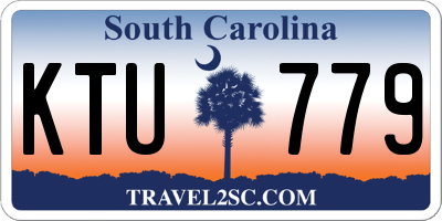 SC license plate KTU779