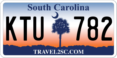 SC license plate KTU782
