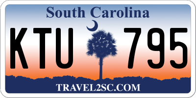 SC license plate KTU795