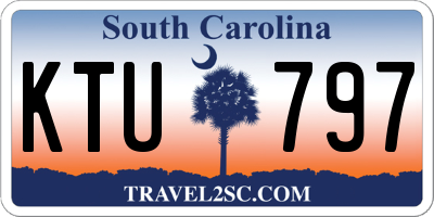 SC license plate KTU797