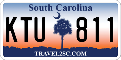 SC license plate KTU811