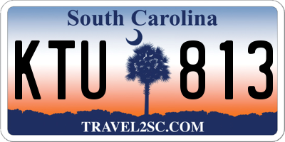 SC license plate KTU813