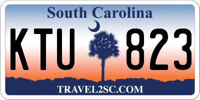 SC license plate KTU823