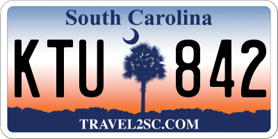 SC license plate KTU842