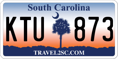 SC license plate KTU873