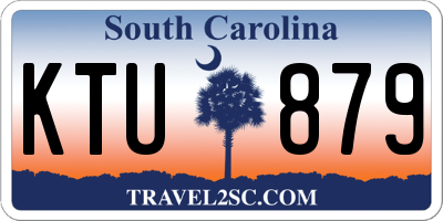 SC license plate KTU879