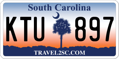 SC license plate KTU897