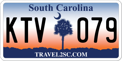 SC license plate KTV079