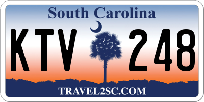 SC license plate KTV248