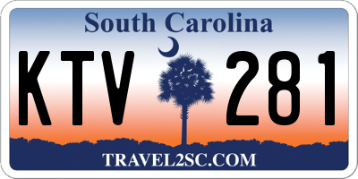 SC license plate KTV281