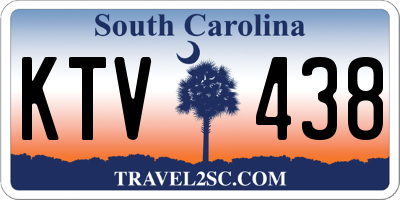 SC license plate KTV438