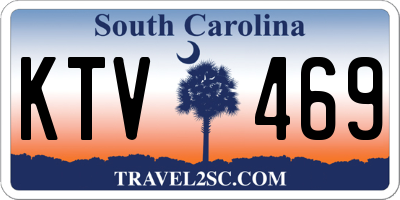 SC license plate KTV469