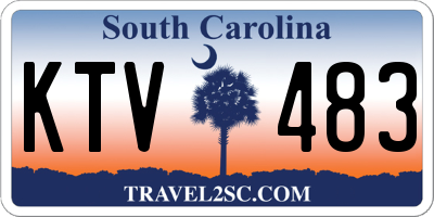 SC license plate KTV483