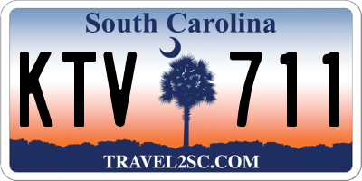 SC license plate KTV711