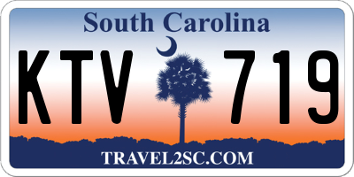 SC license plate KTV719