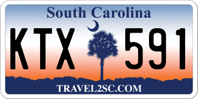 SC license plate KTX591