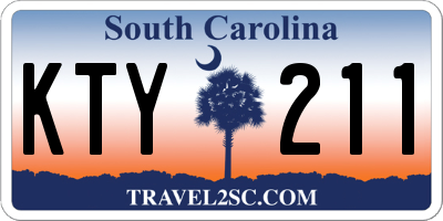SC license plate KTY211