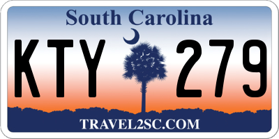 SC license plate KTY279