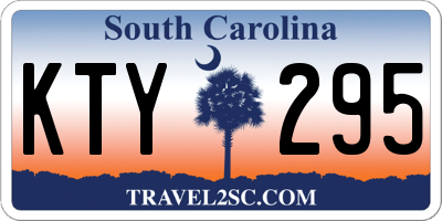 SC license plate KTY295