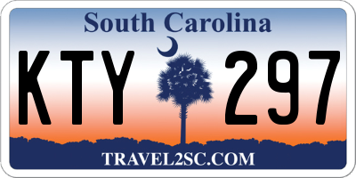SC license plate KTY297