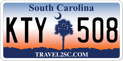 SC license plate KTY508