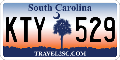 SC license plate KTY529