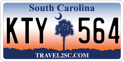 SC license plate KTY564