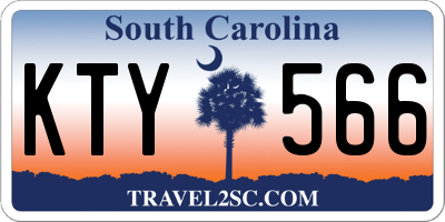 SC license plate KTY566