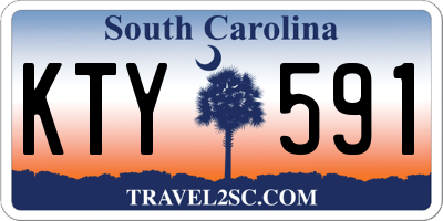 SC license plate KTY591