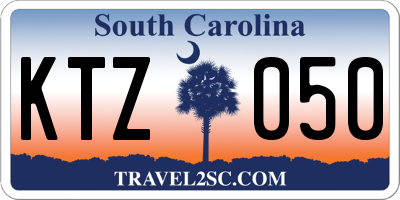 SC license plate KTZ050