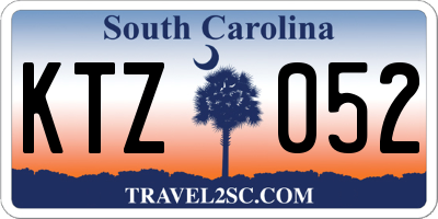 SC license plate KTZ052