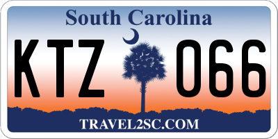 SC license plate KTZ066