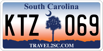 SC license plate KTZ069